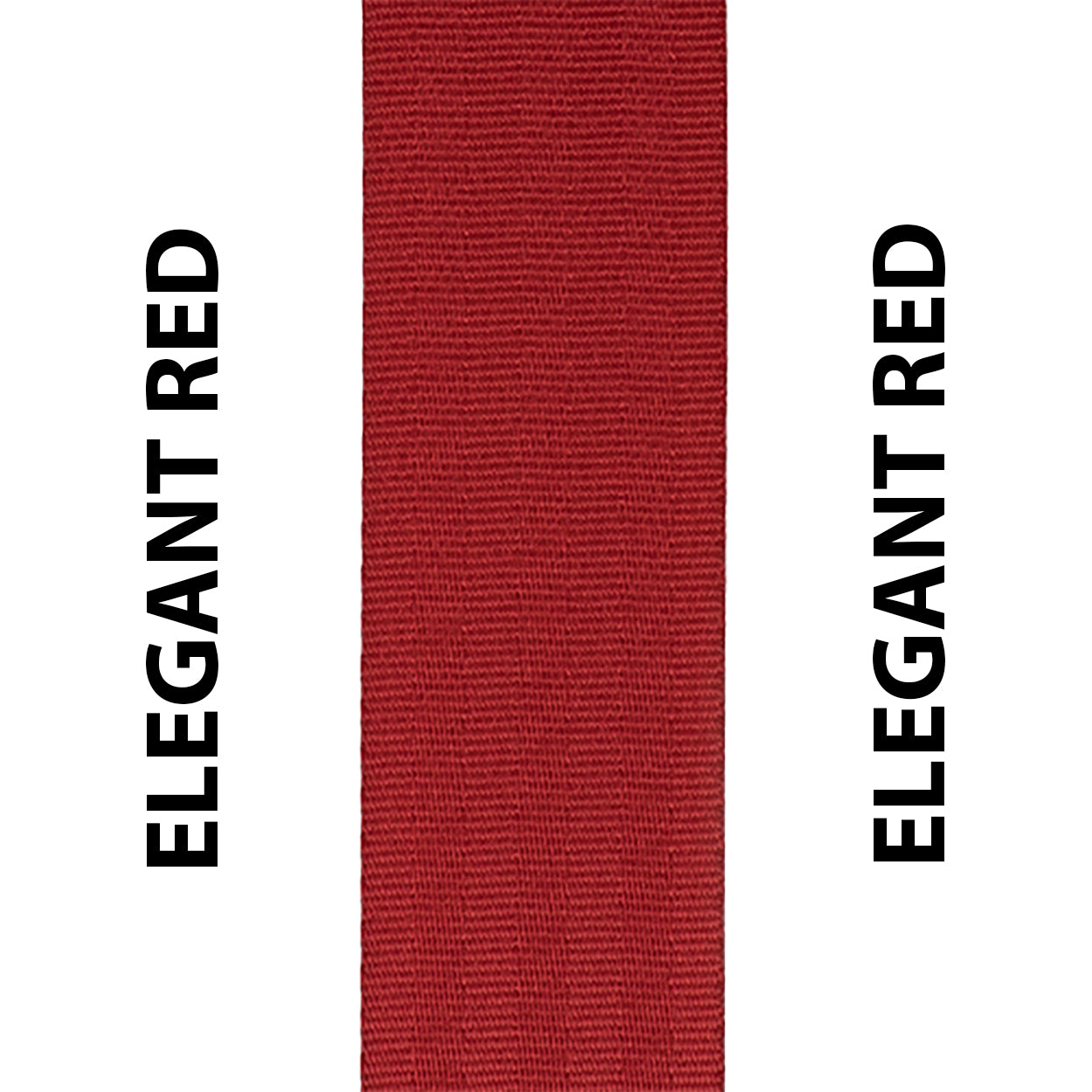 Elegant Red Seat Belt Webbing Replacement Strap